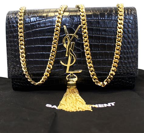 clitch ysl|ysl crocodile clutch.